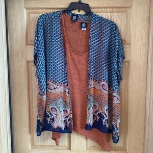 Kimono and tank from Nordstrom